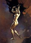 Frank Frazetta Sorceress painting